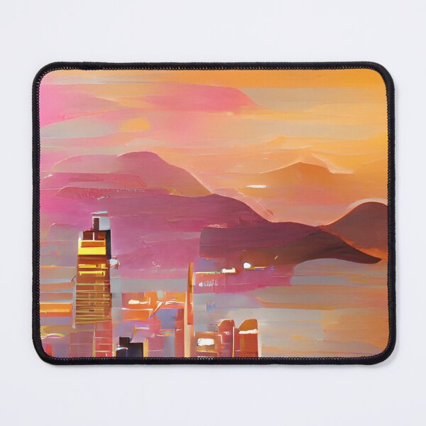 Item preview, Hong Kong Skyline Paint designed and sold by Places On Earth.