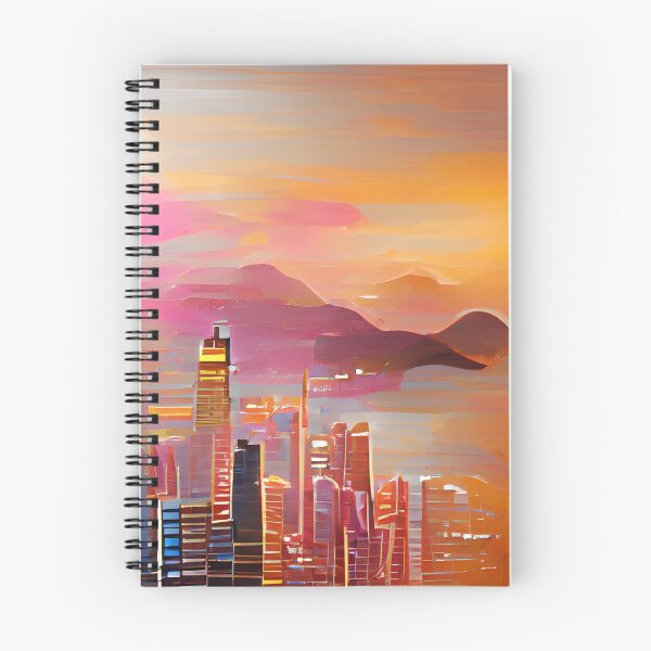 Item preview, Hong Kong Skyline Paint designed and sold by Places On Earth.
