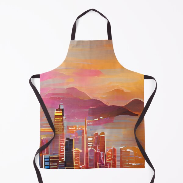 Item preview, Hong Kong Skyline Paint designed and sold by Places On Earth.