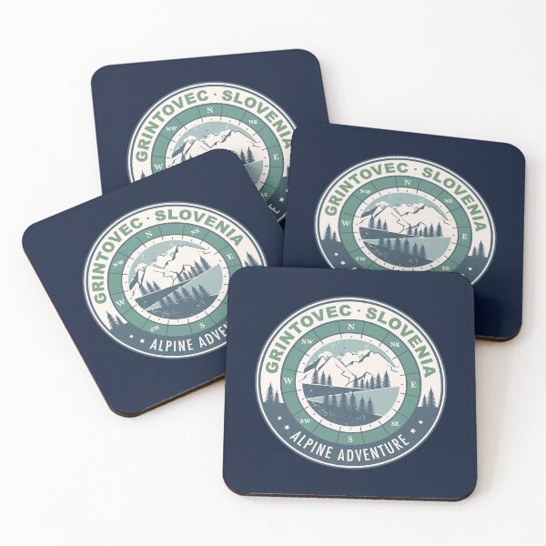 Item preview, Grintovec Slovenia Vintage Hiking Design designed and sold by CynthiaGraphics.
