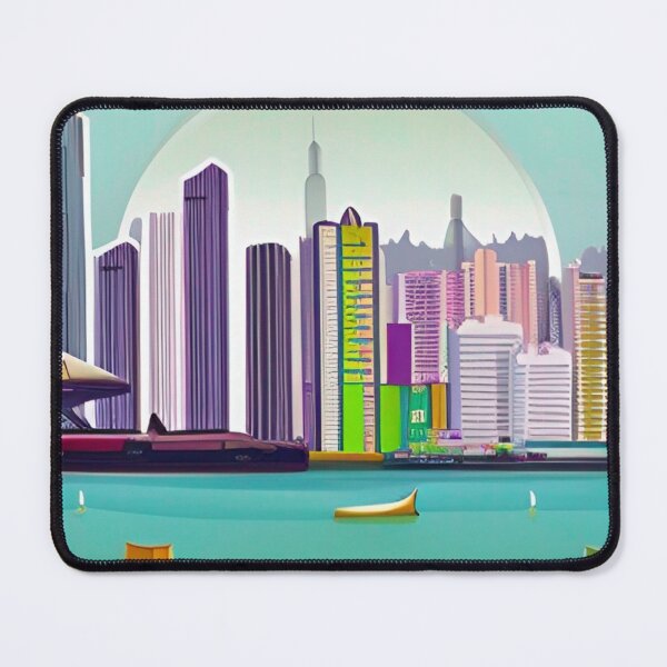 Item preview, Hong Kong Skyline Vector designed and sold by Places On Earth.