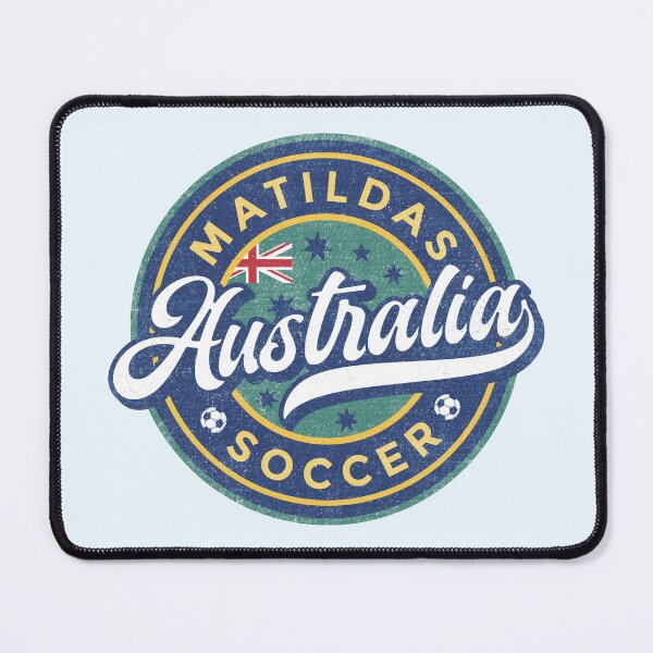 Item preview, Australia Soccer Badge (round) Matildas designed and sold by Numero14.