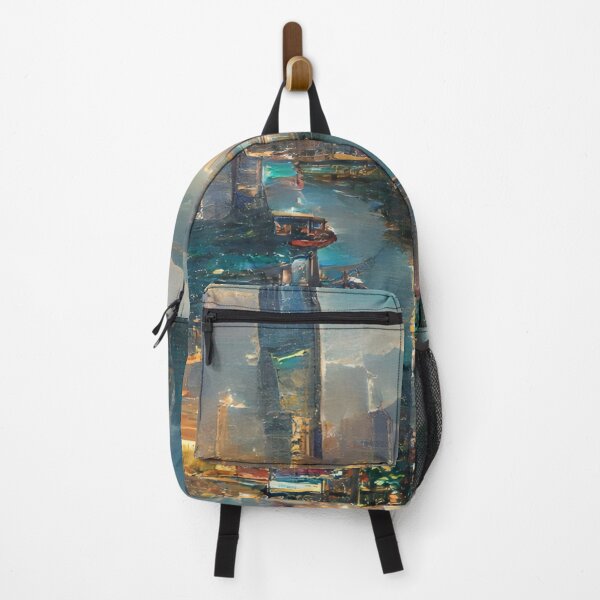 Item preview, Hong Kong Skyline Art designed and sold by Places On Earth.