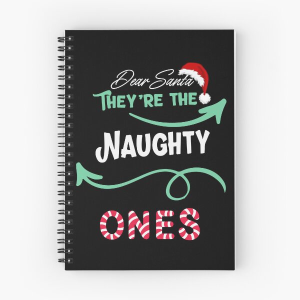 Item preview, Dear Santa They Are Are The Naughty Ones Candy Cane Christmas designed and sold by RockBeeDesigns.