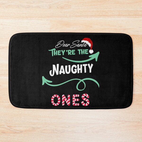 Item preview, Dear Santa They Are Are The Naughty Ones Candy Cane Christmas designed and sold by RockBeeDesigns.