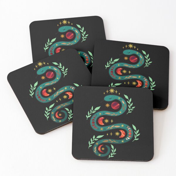 Item preview, The Snake and the Moon - Goddess Art designed and sold by MistyMorningsOR.