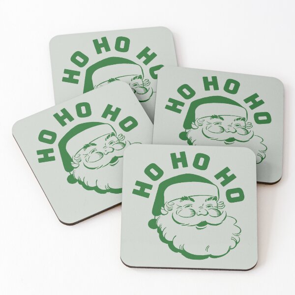 Item preview, SANTA - HO HO HO - Green version designed and sold by tinytiger77.
