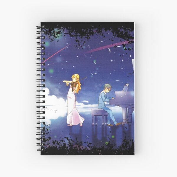 Shigatsu wa Kimi no Uso Spiral Notebook