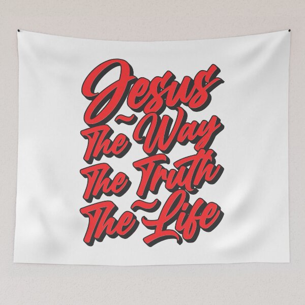 Item preview, Jesus The Way The Truth The Life designed and sold by plushism.