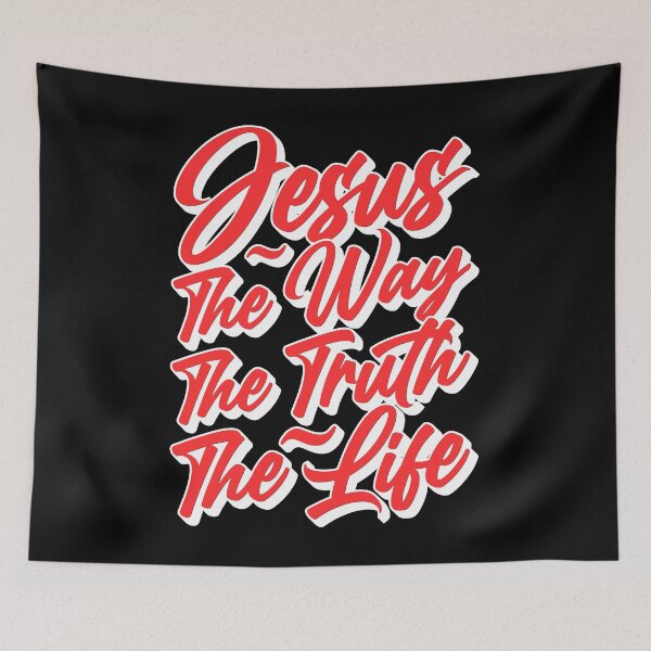 Item preview, Jesus The Way The Truth The Life designed and sold by plushism.