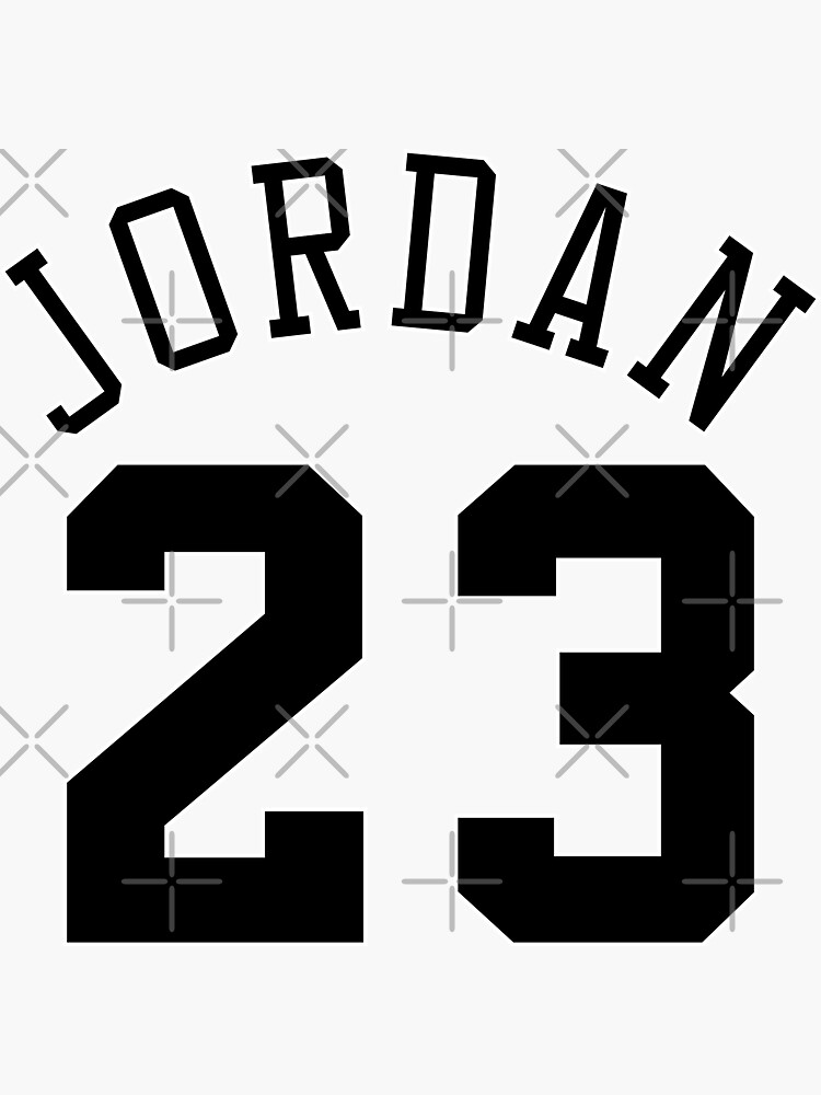 "Jordan" Sticker for Sale by turquoisethings Redbubble