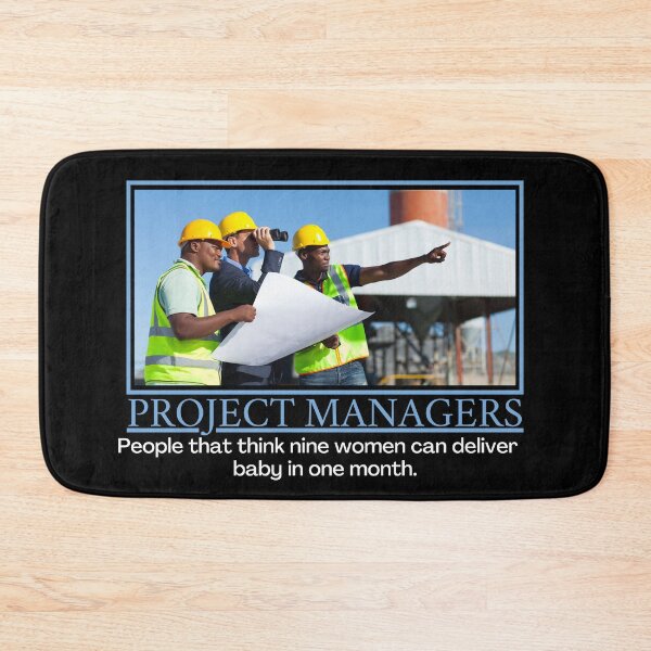 Item preview, Project Managers- Demotivational Poster designed and sold by DesignsByDaddy.
