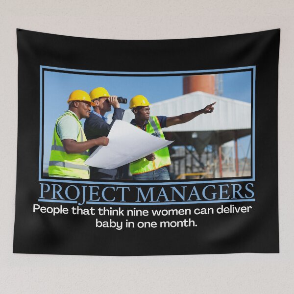 Item preview, Project Managers- Demotivational Poster designed and sold by DesignsByDaddy.