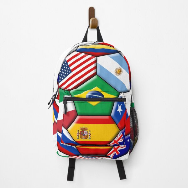 Item preview, Soccer with various flags designed and sold by siloto.