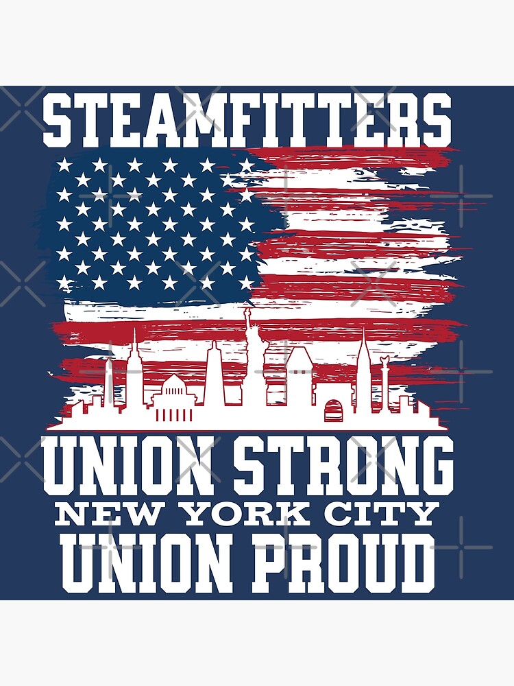 Union Proud American Flag Pipefitter Shirt Union Proud American Flag Pipefitter Shirt
