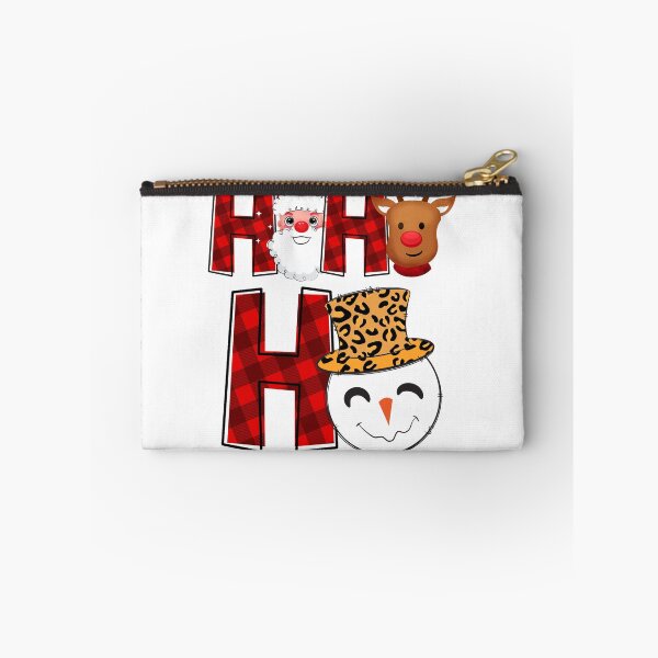 Item preview, Ho Ho Ho Cute Christmas Santa Claus Reindeer Snowman designed and sold by MisPuHoney.
