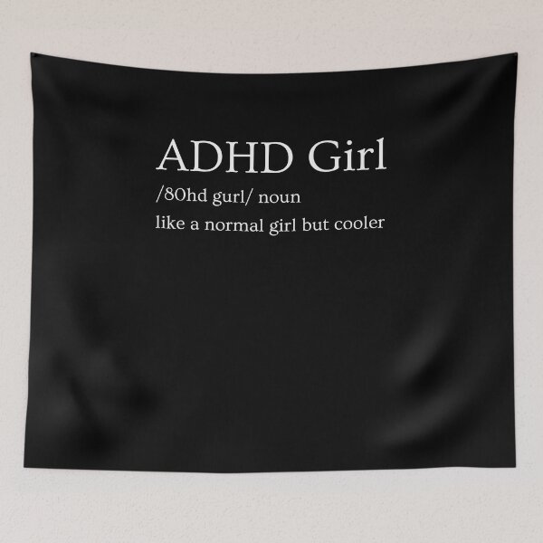 Item preview, ADHD Quote designed and sold by BuraxisQuotes.