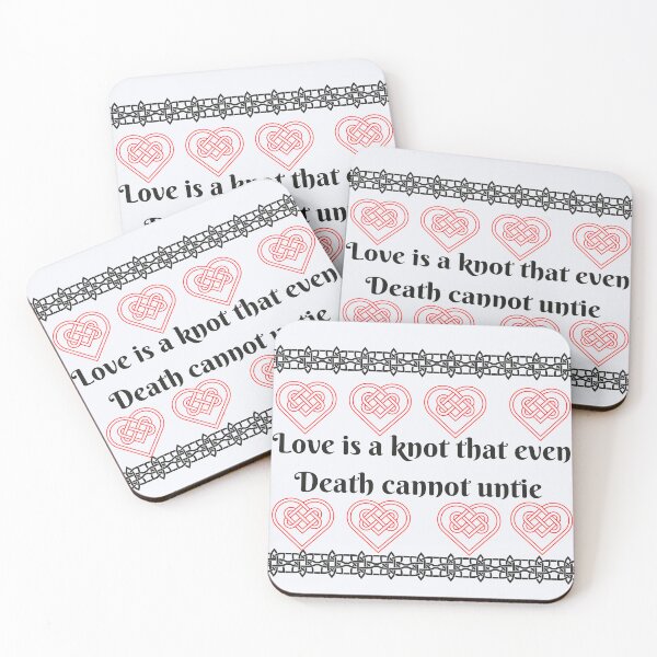 Item preview, Love is a knot that even death cannot untie, true love designed and sold by Lessonsprint.