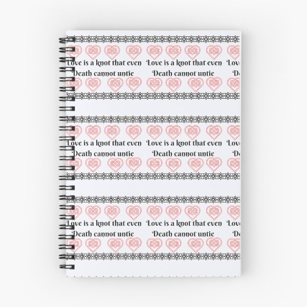 Item preview, Love is a knot that even death cannot untie, true love designed and sold by Lessonsprint.