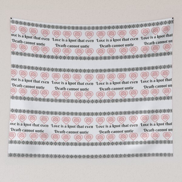 Item preview, Love is a knot that even death cannot untie, true love designed and sold by Lessonsprint.
