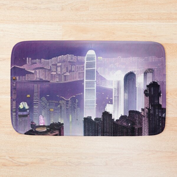 Item preview, Hong Kong Night Skyline designed and sold by Places On Earth.