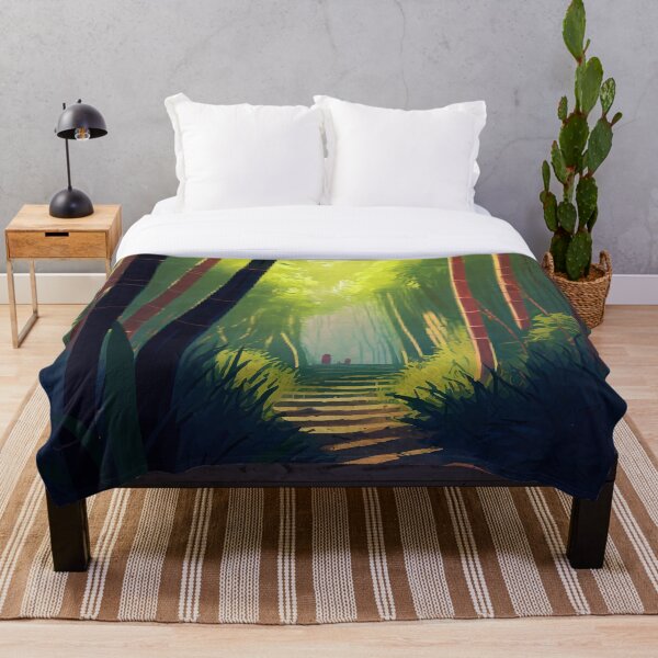 Item preview, Bamboo forest wallpaper designed and sold by NeroKanji.