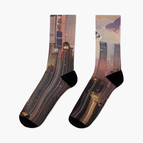 Item preview, Hong Kong Evening Painting designed and sold by Places On Earth.