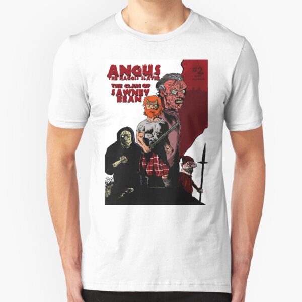 Angus the Haggis Slayer Slim Fit T-Shirt