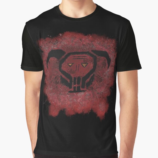 Demon skull by Brian Vegas Graphic T-Shirt