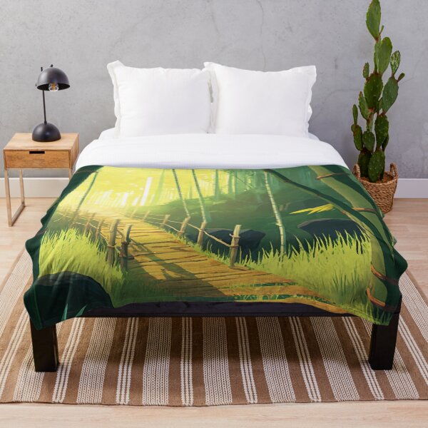 Item preview, Bamboo forest wallpaper designed and sold by NeroKanji.