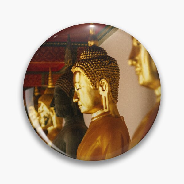 Item preview, meditating golden statue designed and sold by AbundanceMind.