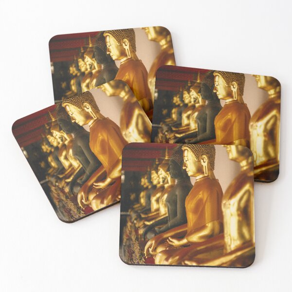 Item preview, meditating golden statue designed and sold by AbundanceMind.