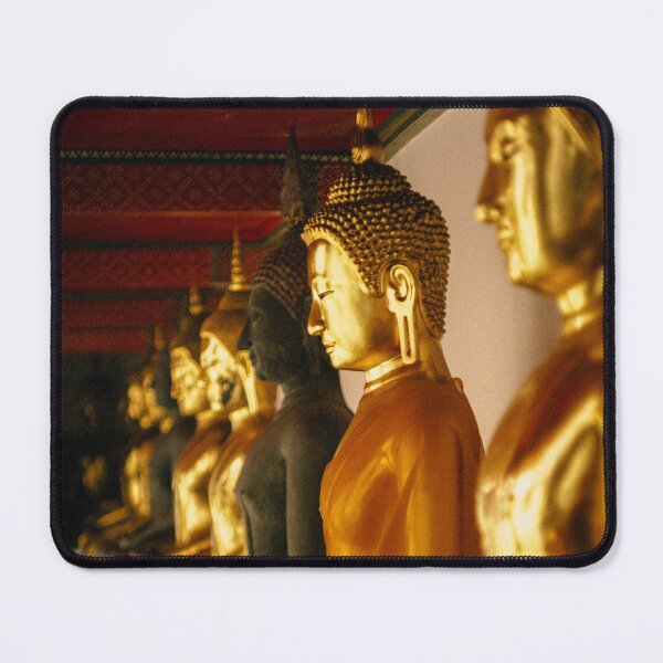 Item preview, meditating golden statue designed and sold by AbundanceMind.