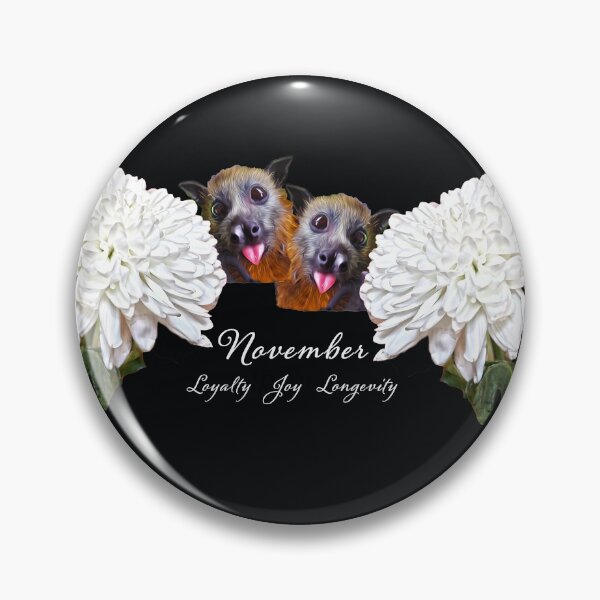 Item preview, Batzilla - Batty November Birthday Flowers designed and sold by batzilla.