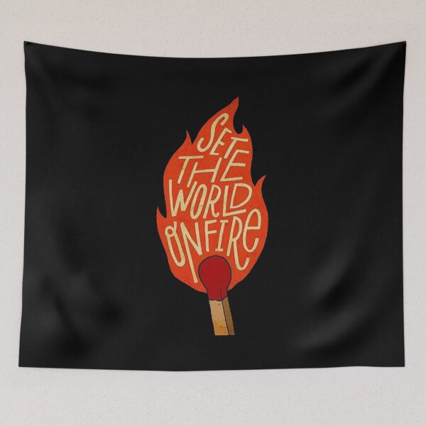 Item preview, See The World On Fire designed and sold by -DEEWOLF-.