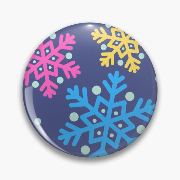 Item preview, Pansexual Snowflakes AOP designed and sold by VirtualFaries.