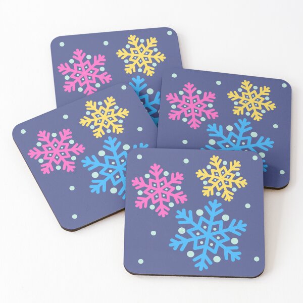 Item preview, Pansexual Snowflakes AOP designed and sold by VirtualFaries.