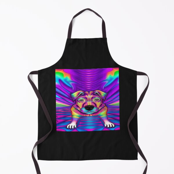 Item preview, Rainbow Doggy Abstraction Pets Dog Puppy Love Spectacular Doglove designed and sold by ValleyDream.