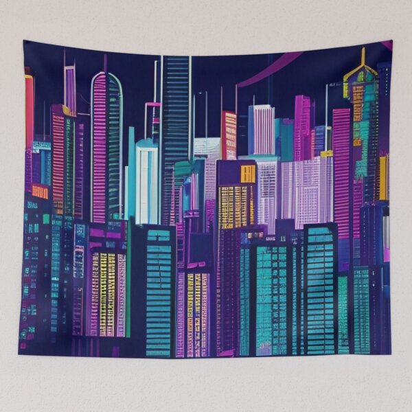 Item preview, Hong Kong Abstract Art designed and sold by Places On Earth.