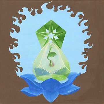 Artwork thumbnail, Blazing Wisdom Fire by Bobbie Rae Jones