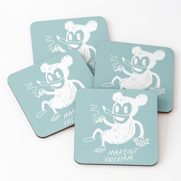 Item preview, Makeout Videotape YIN YANG Mouse Doodle White designed and sold by That-Indie-Guy.