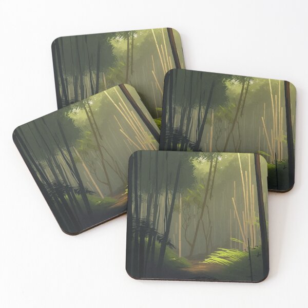 Item preview, Bamboo forest wallpaper designed and sold by NeroKanji.