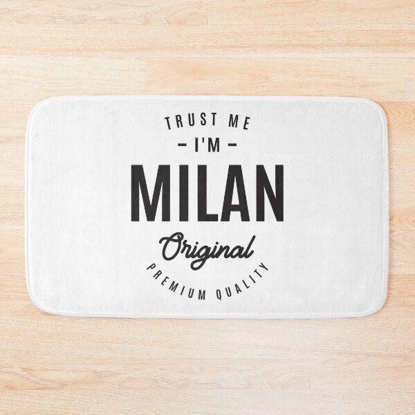 Item preview, Milan Personalized Name designed and sold by cidolopez.