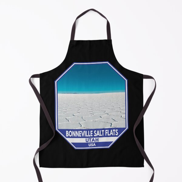 Item preview, Bonneville Salt Flats Utah Travel Emblem designed and sold by KrisSidDesigns.