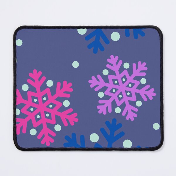 Item preview, Bisexual Snowflakes AOP designed and sold by VirtualFaries.