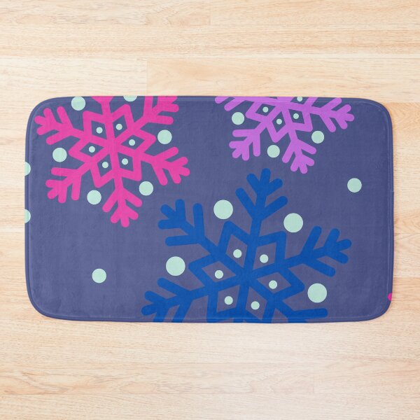 Item preview, Bisexual Snowflakes AOP designed and sold by VirtualFaries.