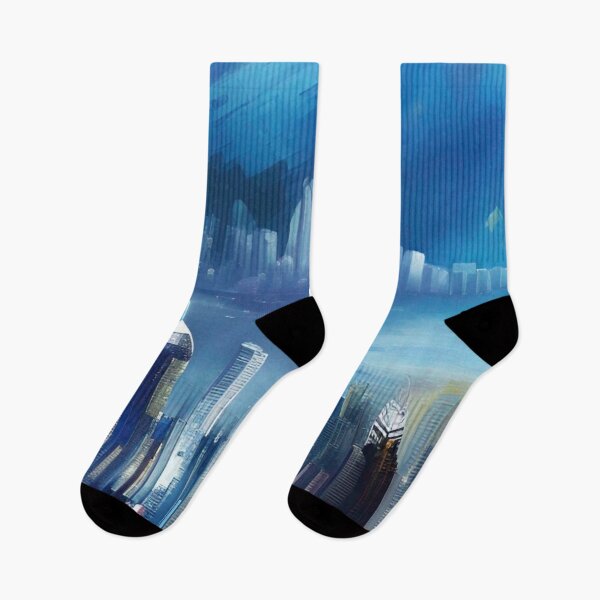Item preview, Hong Kong Abstract Art designed and sold by Places On Earth.