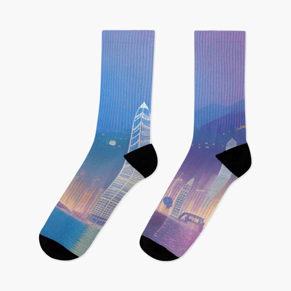 Item preview, Hong Kong City Art designed and sold by Places On Earth.