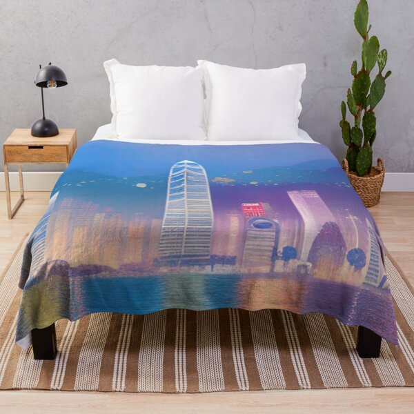 Item preview, Hong Kong City Art designed and sold by Places On Earth.