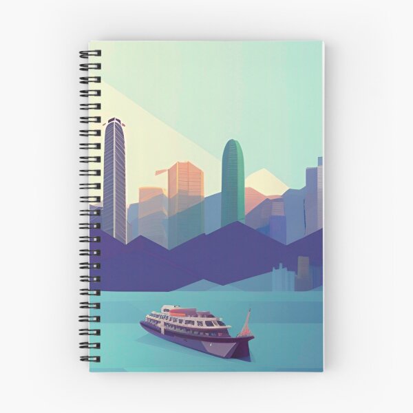 Item preview, Hong Kong Vector Paint designed and sold by Places On Earth.